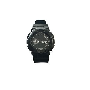Casio G-Shock GA-110-Black Resin Quartz Digital Analog Watch-Preowned-untested